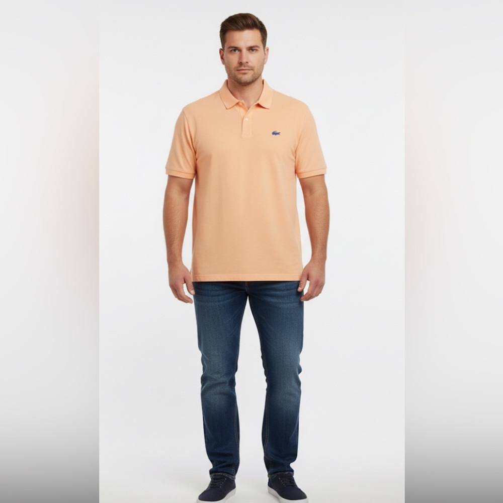 🔥2/$10 3/$12 IZOD 3XL Men's Peach Polo Shirt